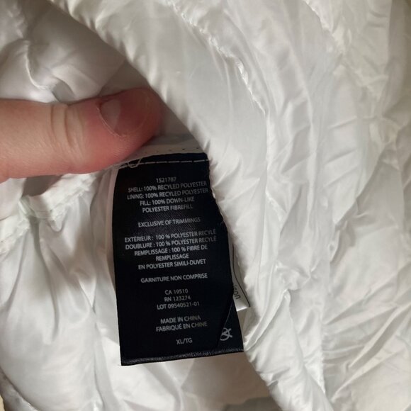 Women's Lole Weightless Down Jacket - Luxe White - Size XL- NWT - Picture 8 of 13